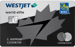 Carte WestJet World Elite Mastercard RBC