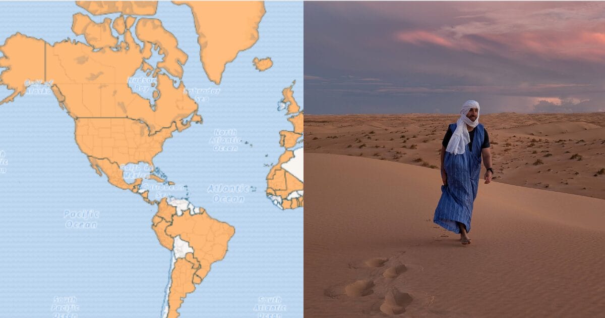 You are currently viewing Ma quête de visiter tous les pays du monde (maintenant plus qu&rsquo;à moitié complétée)
