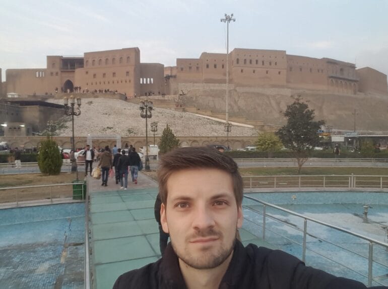 Erbil, en Iraq en 2019