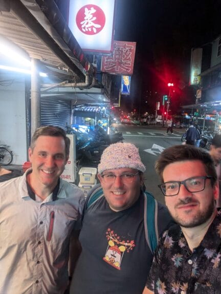 Rencontre avec des amis à Taïwan en 2024