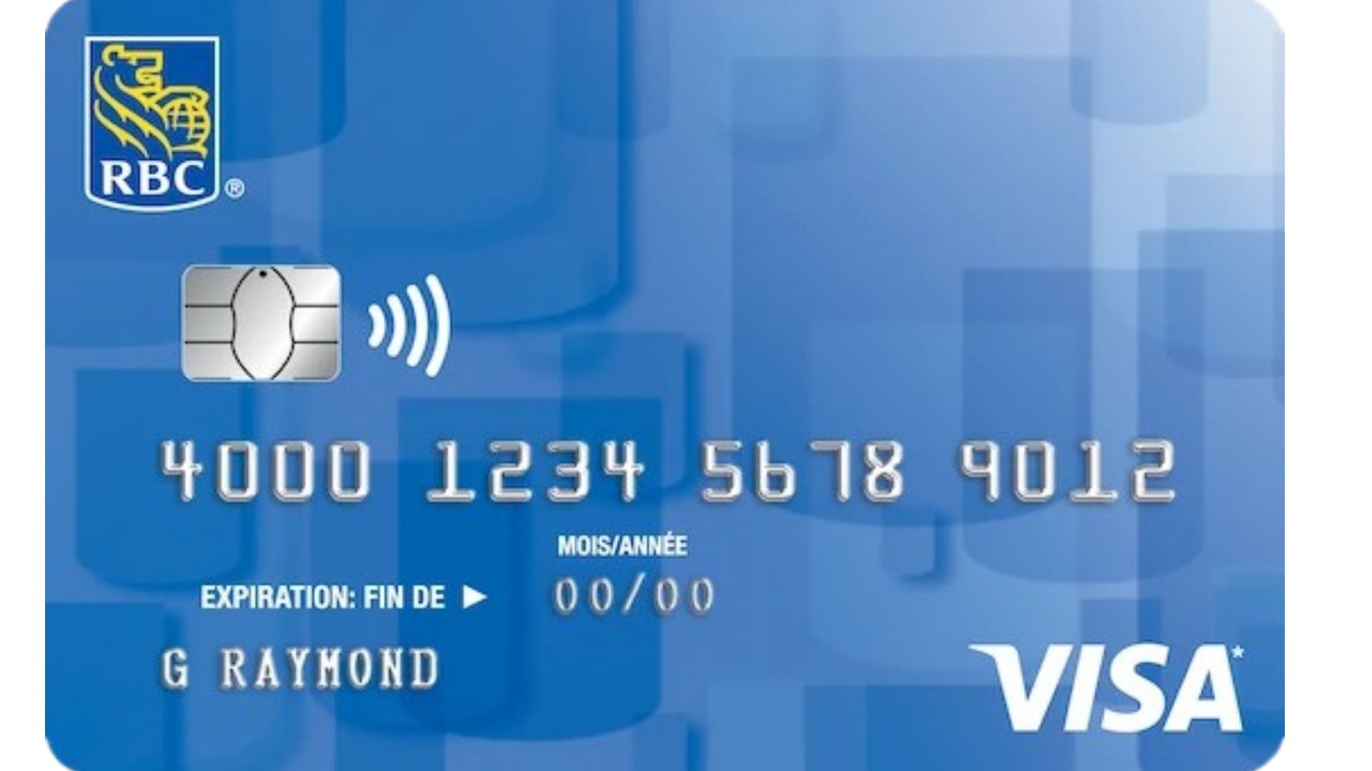 Carte Visa Classique RBC avec option à taux d’intérêt réduit