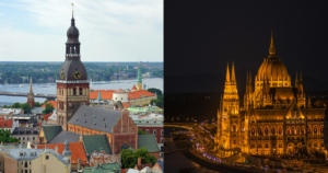 Overview of my current trip to Europe: 4 amazing countries in the best part of the continent (NOT in Western/Southern Europe)
